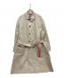 TSTS（ティーエスティーエス）の古着「SPEECH BUBBLES BELTED CAR COAT 25AMM0801」｜ベージュ
