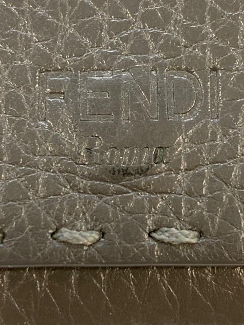 FENDI（フェンディ）FENDI (フェンディ) 3つ折り財布 グレー サイズ:実寸サイズを参照くださいの古着・服飾アイテム