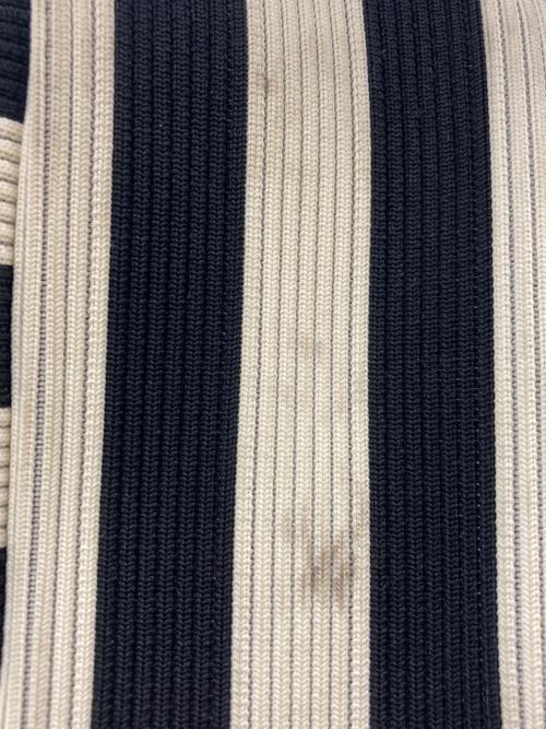 marimekko（マリメッコ）marimekko (マリメッコ) Knitted Bag Large Merirosvo ショルダーバッグ ブラック×ホワイト サイズ:実寸サイズ参照の古着・服飾アイテム