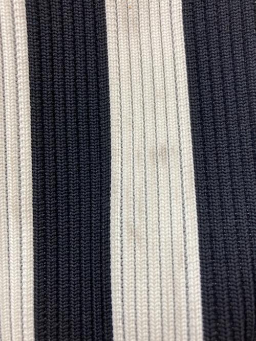 marimekko（マリメッコ）marimekko (マリメッコ) Knitted Bag Large Merirosvo ショルダーバッグ ブラック×ホワイト サイズ:実寸サイズ参照の古着・服飾アイテム