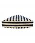 中古・古着 marimekko (マリメッコ) Knitted Bag Large Merirosvo ショルダーバッグ ブラック×ホワイト サイズ:実寸サイズ参照：20000円