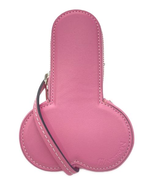 J.W.ANDERSON（ジェイダブリューアンダーソン）J.W.ANDERSON (ジェイダブリューアンダーソン) PENIS COIN PURSE ピンク サイズ:実寸サイズを参照くださいの古着・服飾アイテム