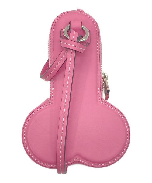 J.W.ANDERSON（ジェイダブリューアンダーソン）J.W.ANDERSON (ジェイダブリューアンダーソン) PENIS COIN PURSE ピンク サイズ:実寸サイズを参照くださいの古着・服飾アイテム