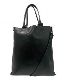 ANN DEMEULEMEESTER（アンドゥムルメステール）の古着「2WAYバッグ」｜ブラック