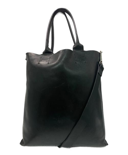 ANN DEMEULEMEESTER（アンドゥムルメステール）ANN DEMEULEMEESTER (アンドゥムルメステール) 2WAYバッグ ブラック サイズ:実寸サイズを参照くださいの古着・服飾アイテム