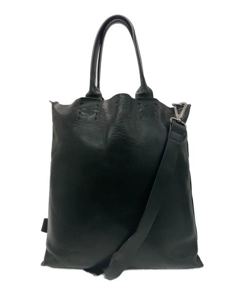 ANN DEMEULEMEESTER（アンドゥムルメステール）ANN DEMEULEMEESTER (アンドゥムルメステール) 2WAYバッグ ブラック サイズ:実寸サイズを参照くださいの古着・服飾アイテム