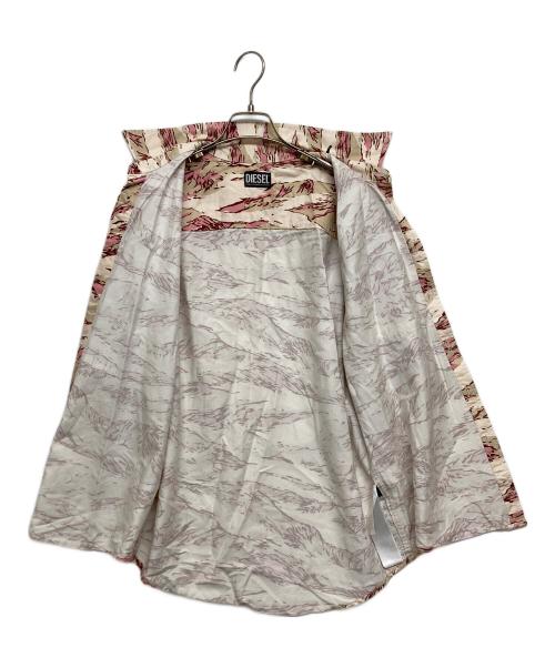 DIESEL（ディーゼル）DIESEL (ディーゼル) S-UMBE-SSL-HS ベージュ×ピンク サイズ:SIZE Sの古着・服飾アイテム