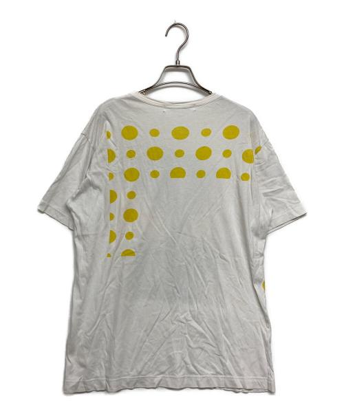 COMME des GARCONS SHIRT（コムデギャルソンシャツ）COMME des GARCONS SHIRT (コムデギャルソンシャツ) Jean-Michel Basquiat (ジャン ミシェル バスキア) プリントTシャツ ホワイト サイズ:xの古着・服飾アイテム