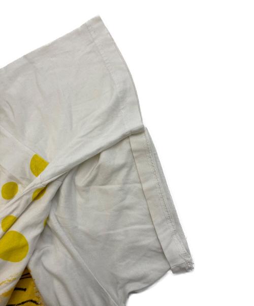 COMME des GARCONS SHIRT（コムデギャルソンシャツ）COMME des GARCONS SHIRT (コムデギャルソンシャツ) Jean-Michel Basquiat (ジャン ミシェル バスキア) プリントTシャツ ホワイト サイズ:xの古着・服飾アイテム
