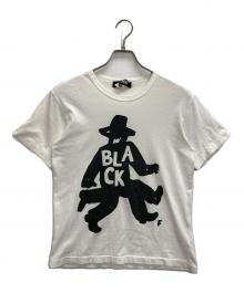 BLACK COMME des GARCONS（ブラックコムデギャルソン）の古着「プリントTシャツ」｜ホワイト
