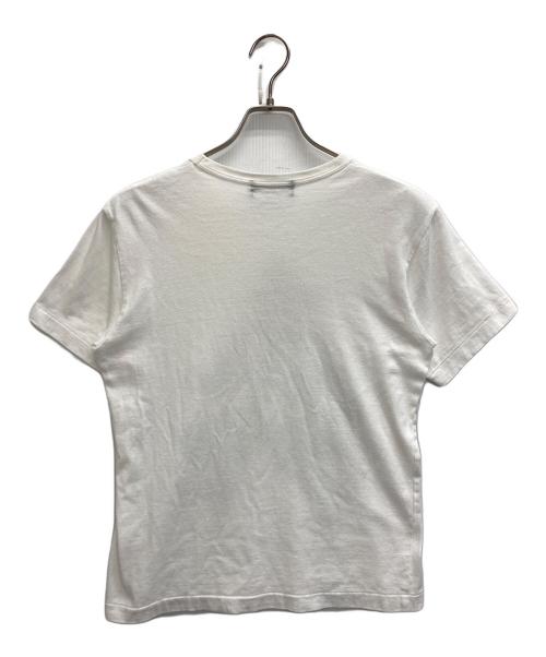 BLACK COMME des GARCONS（ブラックコムデギャルソン）BLACK COMME des GARCONS (ブラックコムデギャルソン) プリントTシャツ ホワイト サイズ:SIZE Mの古着・服飾アイテム