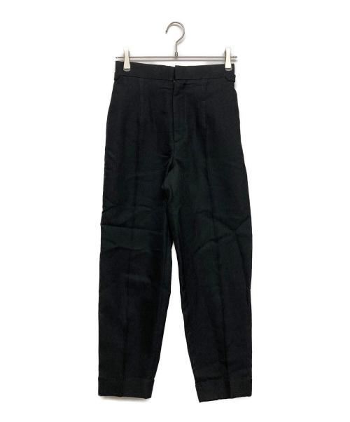 TOGA PULLA（トーガ プルラ）TOGA PULLA (トーガ プルラ) キュプラジャガードパンツ ブラック サイズ:SIZE34の古着・服飾アイテム