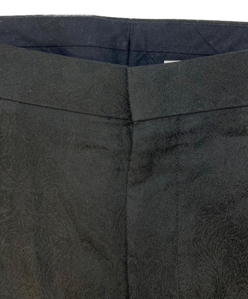 TOGA PULLA（トーガ プルラ）TOGA PULLA (トーガ プルラ) キュプラジャガードパンツ ブラック サイズ:SIZE34の古着・服飾アイテム