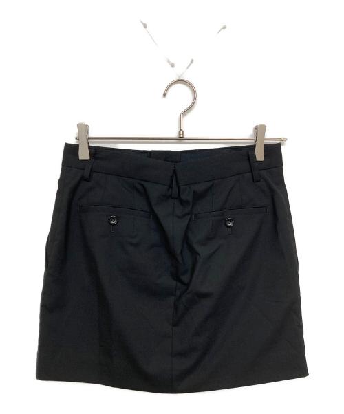 JUNYA WATANABE COMME des GARCONS（(ジュンヤワタナベ コムデギャルソン）JUNYA WATANABE COMME des GARCONS ((ジュンヤワタナベ コムデギャルソン) ひざ丈スカート ブラック サイズ:SIZE Sの古着・服飾アイテム