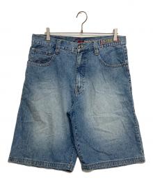 SHADY LTD（シェイディ）の古着「デニムハーフパンツ」｜インディゴ