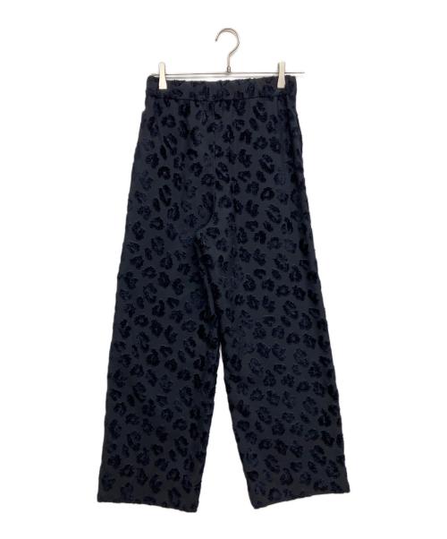 MACPHEE（マカフィー）MACPHEE (マカフィー) カットジャカード イージーストレートパンツ ネイビー サイズ:SIZE34の古着・服飾アイテム