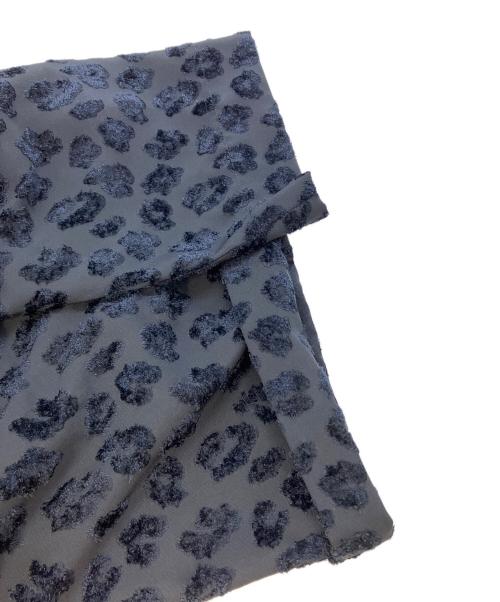 MACPHEE（マカフィー）MACPHEE (マカフィー) カットジャカード イージーストレートパンツ ネイビー サイズ:SIZE34の古着・服飾アイテム