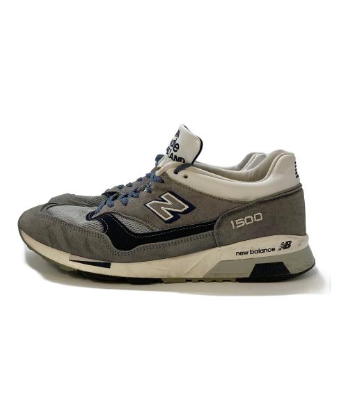 NEW BALANCE（ニューバランス）NEW BALANCE (ニューバランス) スニーカー グレー×ネイビー サイズ:27の古着・服飾アイテム