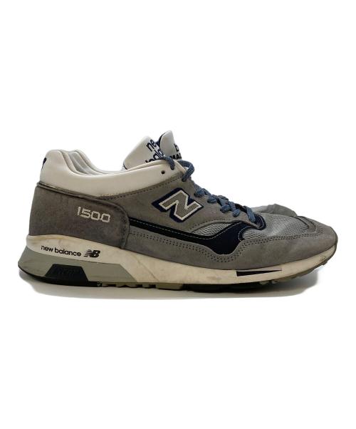 NEW BALANCE（ニューバランス）NEW BALANCE (ニューバランス) スニーカー グレー×ネイビー サイズ:27の古着・服飾アイテム