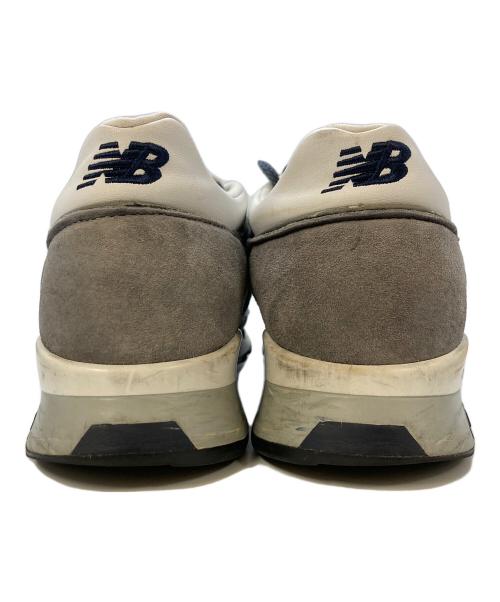 NEW BALANCE（ニューバランス）NEW BALANCE (ニューバランス) スニーカー グレー×ネイビー サイズ:27の古着・服飾アイテム