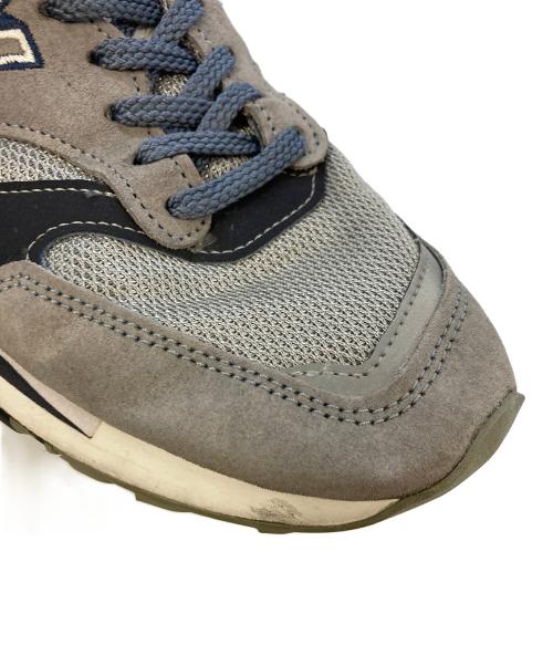 NEW BALANCE（ニューバランス）NEW BALANCE (ニューバランス) スニーカー グレー×ネイビー サイズ:27の古着・服飾アイテム