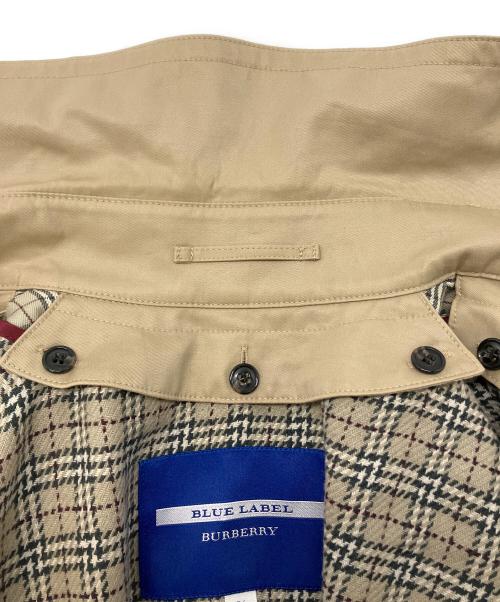BURBERRY BLUE LABEL（バーバリー ブルー レーベル）BURBERRY BLUE LABEL (バーバリー ブルー レーベル) ライナー付ノバチェックトレンチコート　E1A17-130-42 ベージュ サイズ:SIZE36の古着・服飾アイテム