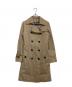 BURBERRY BLUE LABEL（バーバリー ブルー レーベル）の古着「ライナー付ノバチェックトレンチコート　E1A17-130-42」｜ベージュ