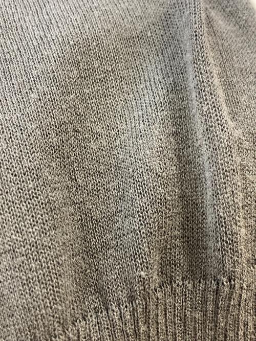 Whim Gazette（ウィムガゼット）Whim Gazette (ウィムガゼット) 半袖ニット グレー サイズ:SIZE Freeの古着・服飾アイテム