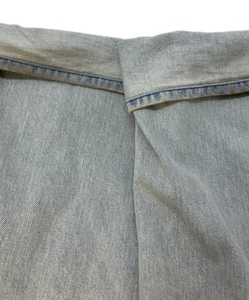Whim Gazette（ウィムガゼット）Whim Gazette (ウィムガゼット) ドロストデニムパンツ インディゴ サイズ:SIZE36の古着・服飾アイテム