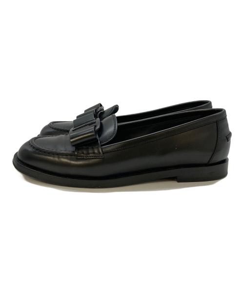 Salvatore Ferragamo（サルヴァトーレ フェラガモ）Salvatore Ferragamo (サルヴァトーレ フェラガモ) VIVALDローファー ブラック サイズ:SIZE6の古着・服飾アイテム