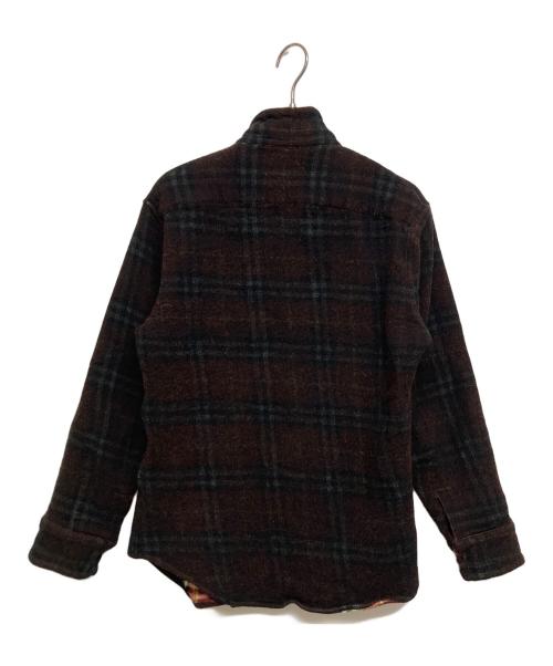 JIL SANDER（ジルサンダー）JIL SANDER (ジルサンダー) シャドーチェックシャツジャケット レッド サイズ:SIZE40の古着・服飾アイテム