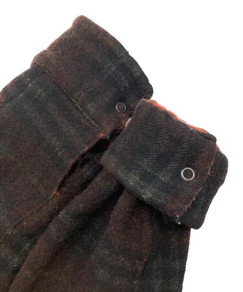 JIL SANDER（ジルサンダー）JIL SANDER (ジルサンダー) シャドーチェックシャツジャケット レッド サイズ:SIZE40の古着・服飾アイテム