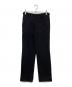 ANN DEMEULEMEESTER（アンドゥムルメステール）の古着「ウール混ピンドットトラウザーズ/ pin-dot wool trousers」｜ブラック