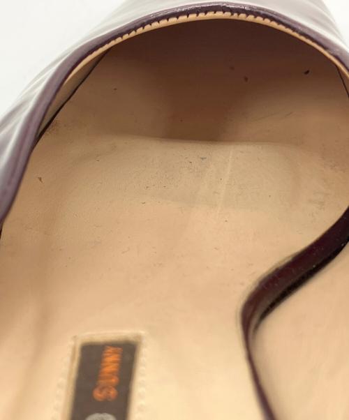 PELLICO SUNNY（ペリーコサニー）PELLICO SUNNY (ペリーコサニー) MANANA/ミュール ボルドー サイズ:SIZE24.0cmの古着・服飾アイテム