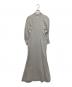 Mame Kurogouchi（マメクロゴウチ）の古着「Cotton Jersey Flared Dress」｜ベージュ