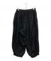 Yohji Yamamoto pour homme (ヨウジヤマモト プールオム) リネンギャザーバルーンパンツ ブラック サイズ:SIZE2：28000円