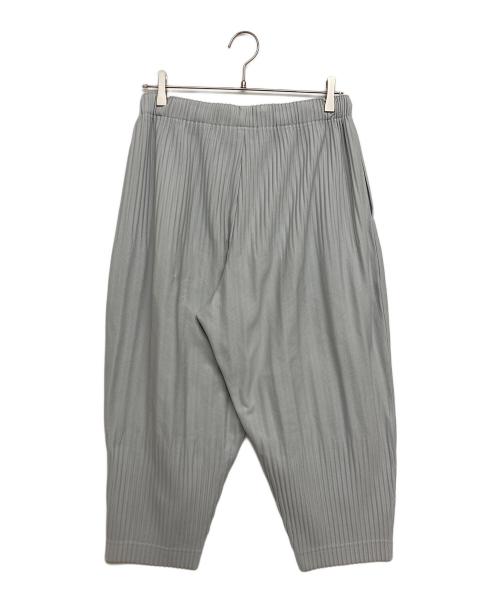 HOMME PLISSE ISSEY MIYAKE（オム プリッセ イッセイ ミヤケ）HOMME PLISSE ISSEY MIYAKE (オム プリッセ イッセイ ミヤケ) 消しプリーツパンツ グレー サイズ:SIZE2の古着・服飾アイテム