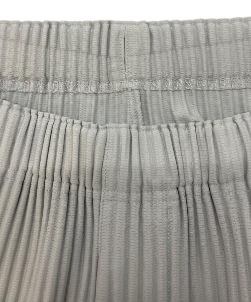 HOMME PLISSE ISSEY MIYAKE（オム プリッセ イッセイ ミヤケ）HOMME PLISSE ISSEY MIYAKE (オム プリッセ イッセイ ミヤケ) 消しプリーツパンツ グレー サイズ:SIZE2の古着・服飾アイテム