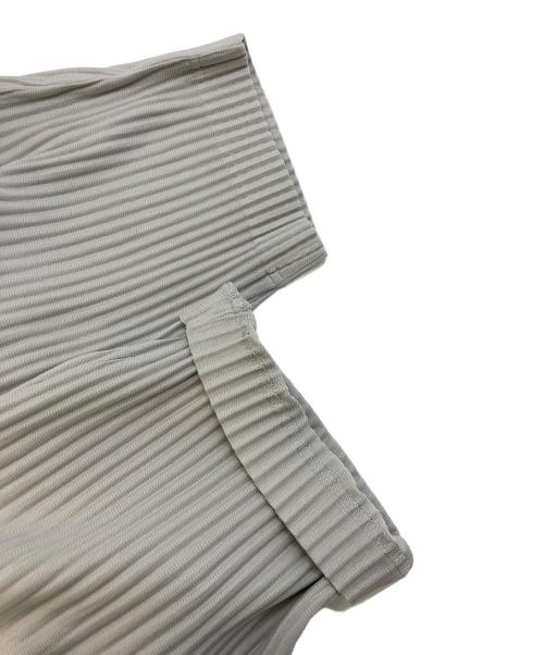 HOMME PLISSE ISSEY MIYAKE（オム プリッセ イッセイ ミヤケ）HOMME PLISSE ISSEY MIYAKE (オム プリッセ イッセイ ミヤケ) 消しプリーツパンツ グレー サイズ:SIZE2の古着・服飾アイテム