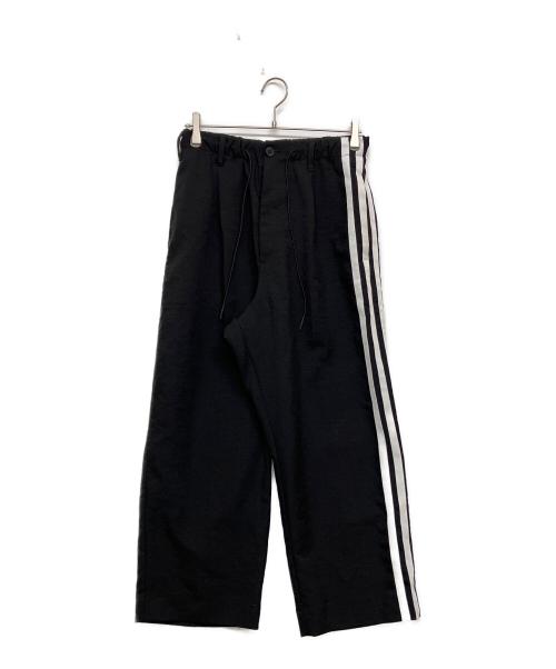 Y-3（ワイスリー）Y-3 (ワイスリー) M CH1 ELEGANT 3 STRIPE PANTS / エレガント スリーストライプ パンツ ブラック サイズ:SIZE XSの古着・服飾アイテム
