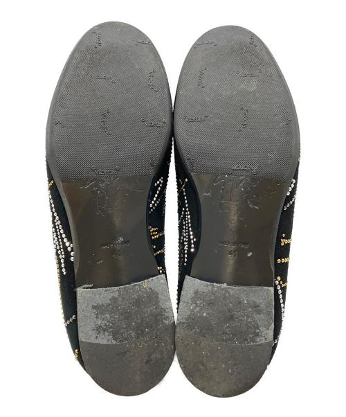 GIUSEPPE ZANOTTI（ジュゼッペザノッティ）GIUSEPPE ZANOTTI (ジュゼッペザノッティ) G-GLAM/スリッポン ブラック サイズ:SIZE41の古着・服飾アイテム