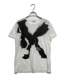 Saint Laurent Paris（サンローランパリ）の古着「Mr.X Tシャツ」｜ホワイト