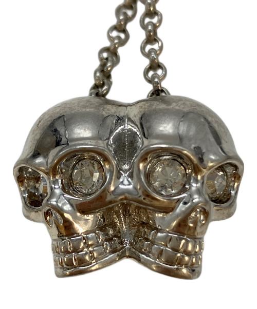 ALEXANDER McQUEEN（アレキサンダーマックイーン）ALEXANDER McQUEEN (アレキサンダーマックイーン) スカルペンダントネックレス シルバーの古着・服飾アイテム