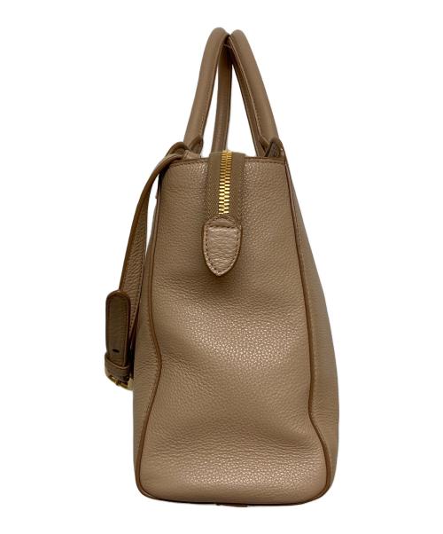 PRADA（プラダ）PRADA (プラダ) 2WAYショルダーバッグ ベージュ（CAMMEO(カメオ））の古着・服飾アイテム