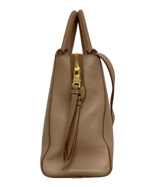 PRADA（プラダ）PRADA (プラダ) 2WAYショルダーバッグ ベージュ（CAMMEO(カメオ））の古着・服飾アイテム
