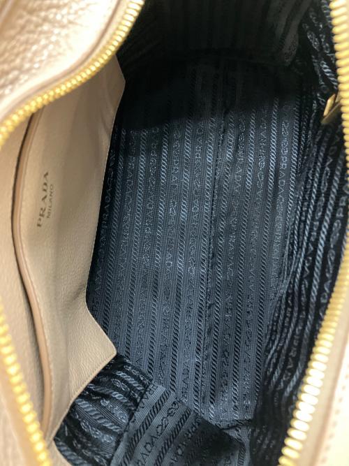 PRADA（プラダ）PRADA (プラダ) 2WAYショルダーバッグ ベージュ（CAMMEO(カメオ））の古着・服飾アイテム
