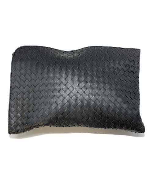 BOTTEGA VENETA（ボッテガベネタ）BOTTEGA VENETA (ボッテガベネタ) クラッチバッグ グレーの古着・服飾アイテム