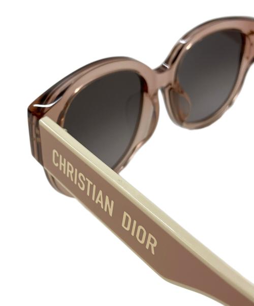 DiorPacific（ディオールパシフィック）DiorPacific (ディオールパシフィック) サングラス ピンク サイズ:55▢19-140の古着・服飾アイテム