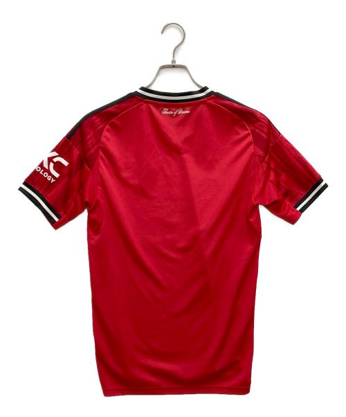 adidas（アディダス）adidas (アディダス) ゲームシャツ レッド サイズ:SIZE　XSの古着・服飾アイテム