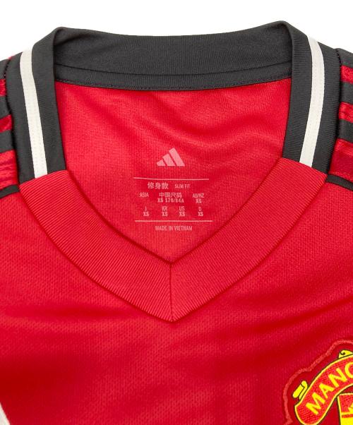 adidas（アディダス）adidas (アディダス) ゲームシャツ レッド サイズ:SIZE　XSの古着・服飾アイテム